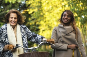 iStock_000031840326Medium coloured women with bike